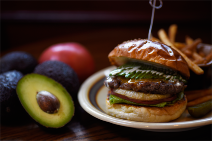 アボカドチーズバーガー｜ボッサバーガー ディナーメニュー